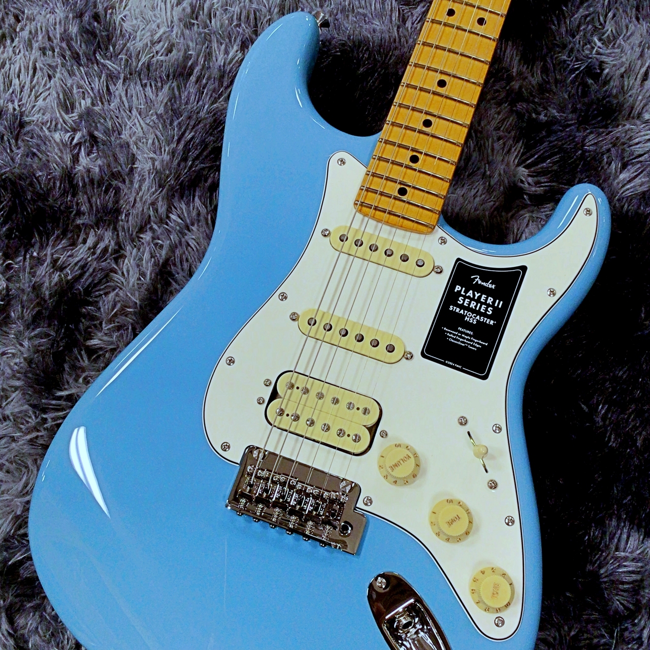 Fender Player II Stratocaster HSS Aquatone Blue / Maple 