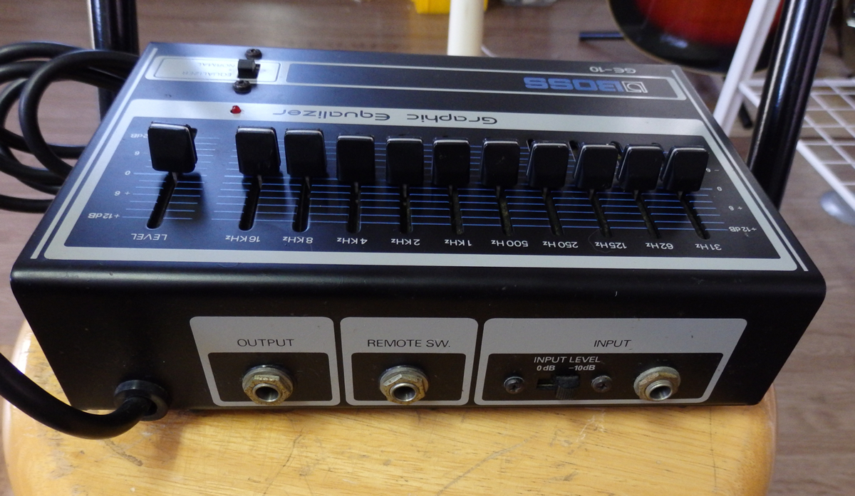 BOSS GE-10 Graphic Equalizer（中古）【楽器検索デジマート】