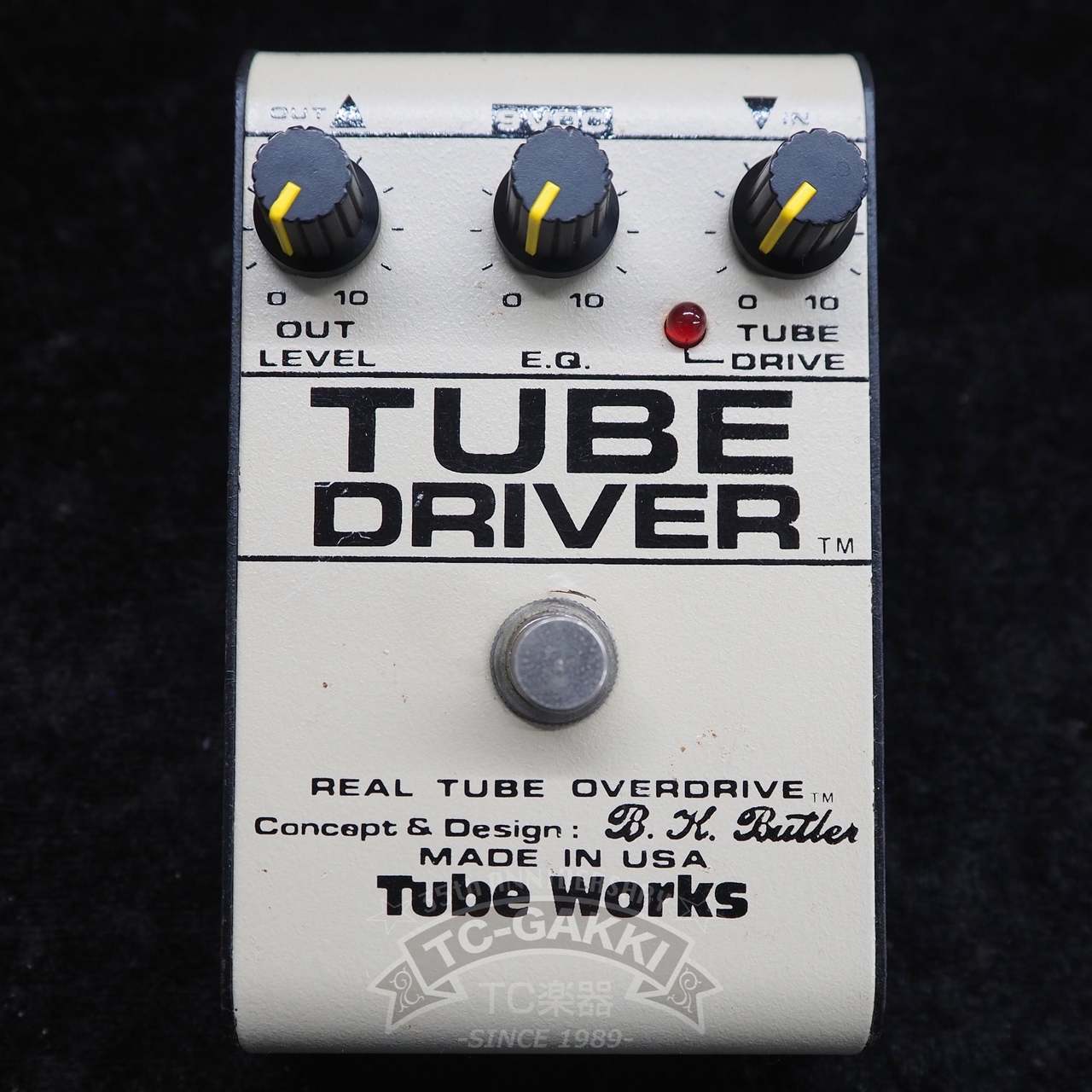Tube Works Tube Driver ジャンク品 TUBE WORKS #910 TUBE DRIVER (3knob)（中古）【楽器検索