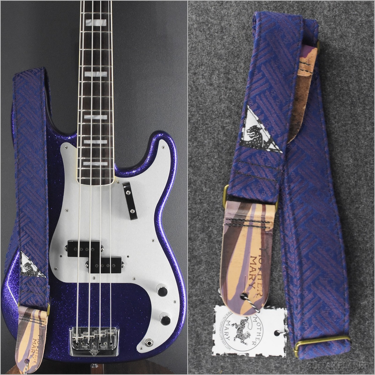 Fender Custom Shop 1966 Precision Bass TCP -Purple Sparkle-【4.28
