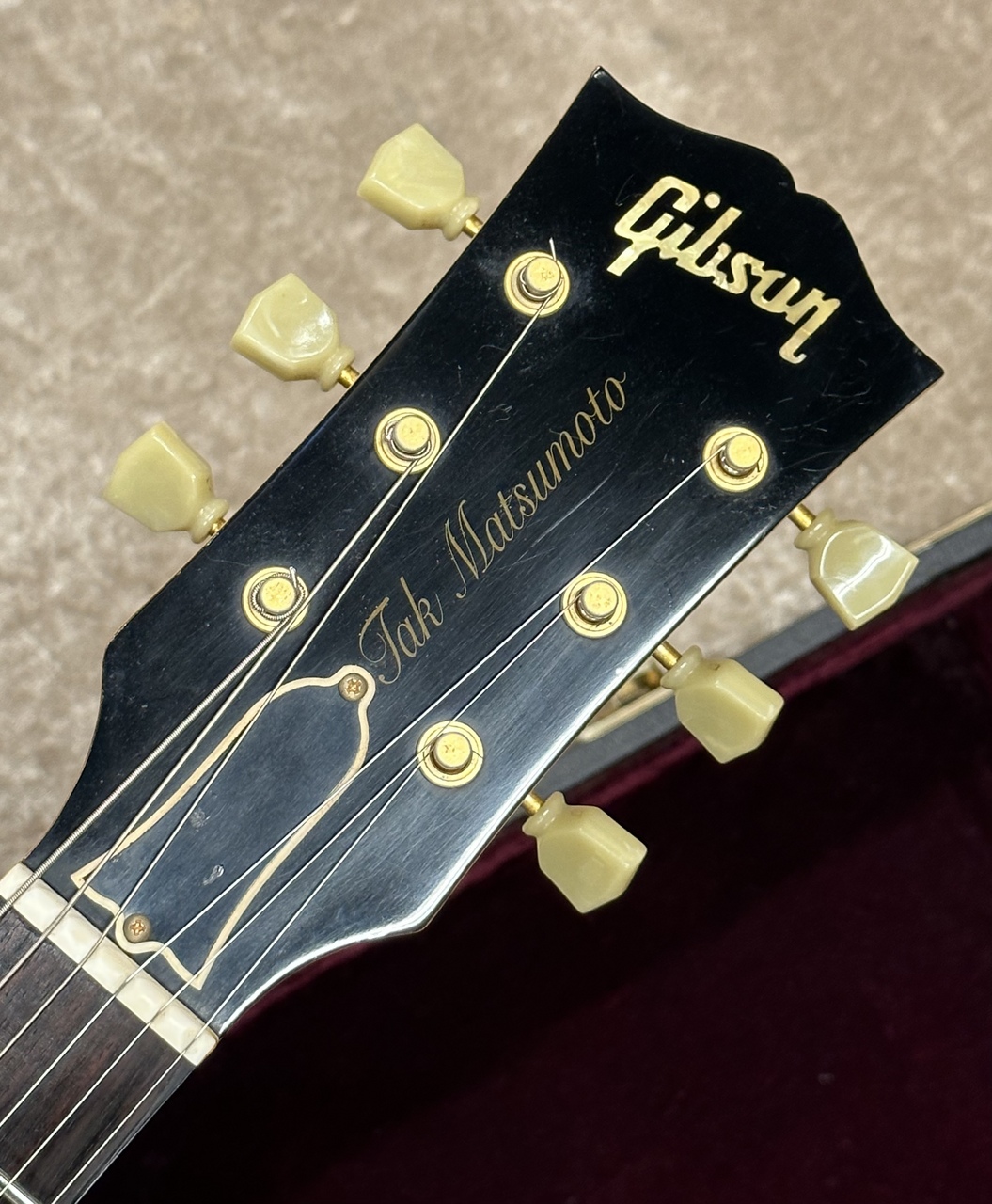 Gibson Custom Shop Tak Matsumoto DC Korina Antique Natural s