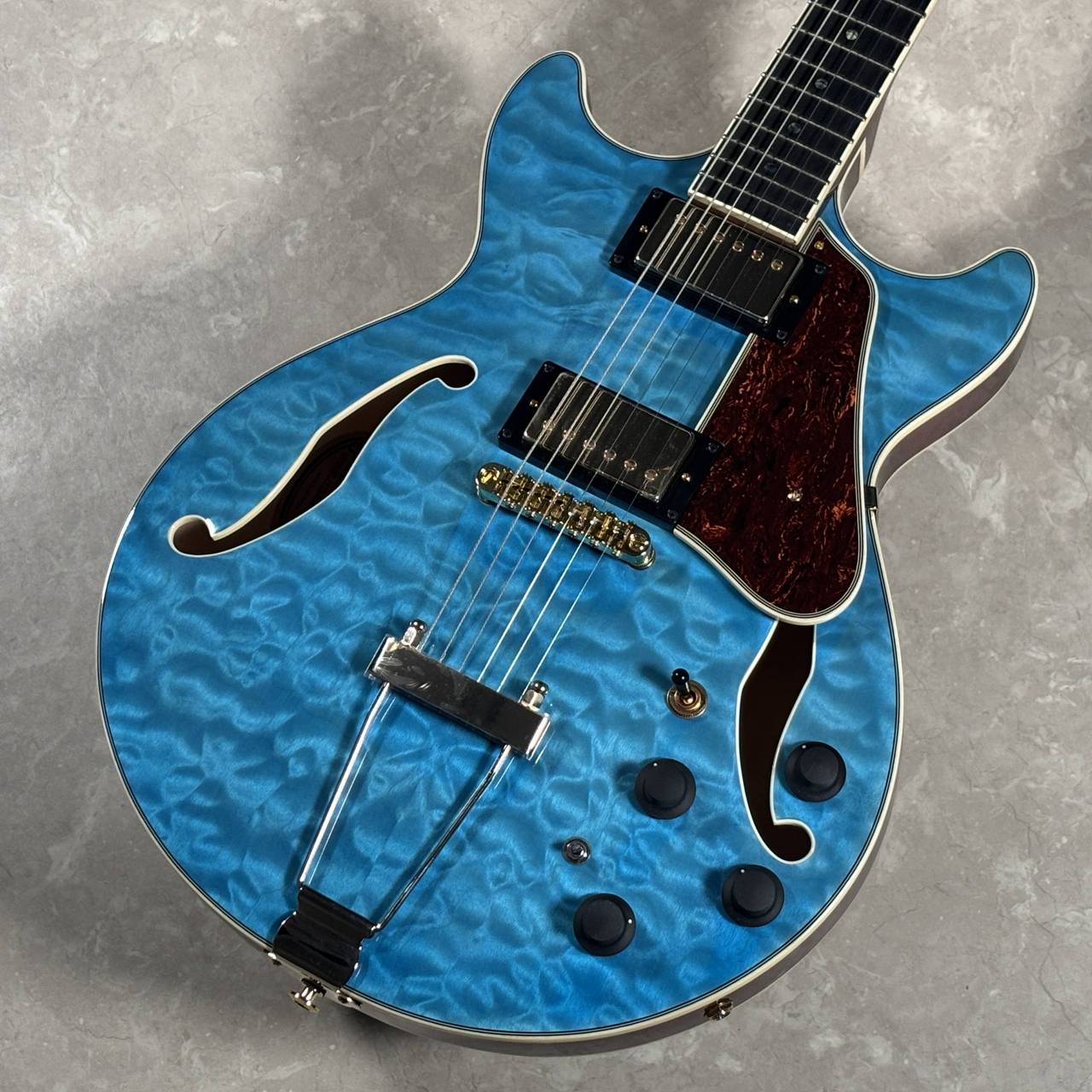 Ibanez AMH90QM TBL【現物写真/2.58kg】（新品/送料無料）【楽器検索