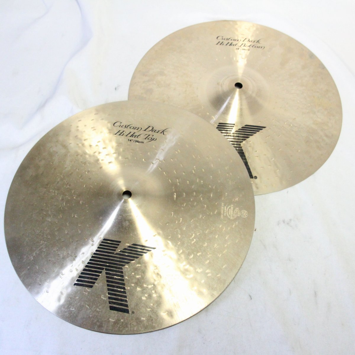 Zildjian K Custom 14インチ DARK HIHATS Kカスタム ハイハット 1006 