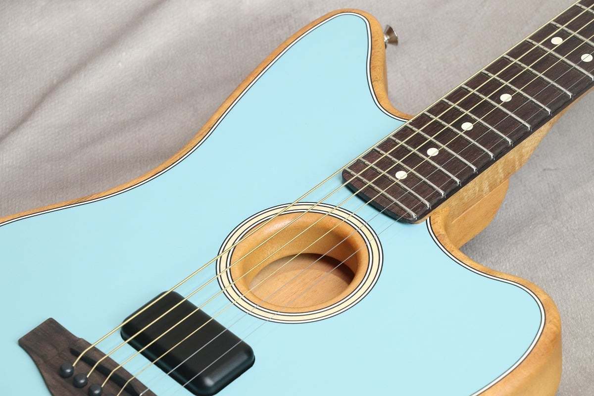Fender Acoustasonic Player Jazzmaster Rosewood Fingerboard Ice Blue 【横浜店 】（新品/送料無料）【楽器検索デジマート】