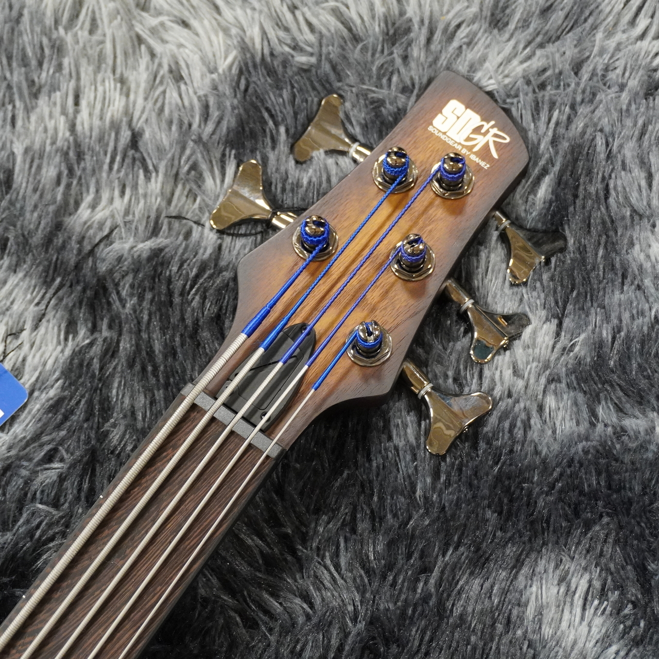 Ibanez SRF705 5弦　フレットレスベース Ibanez Bass Workshop SRF705 Fretless Bass Guitar - Brown Burst