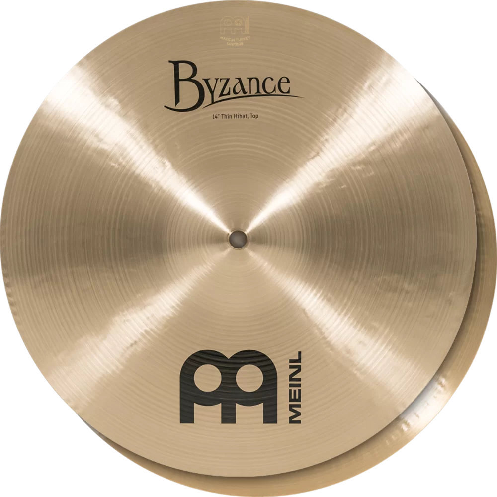 Meinl B14TH Byzance Traditional 14” Hihats THIN ハイハット トップ＆ボトム