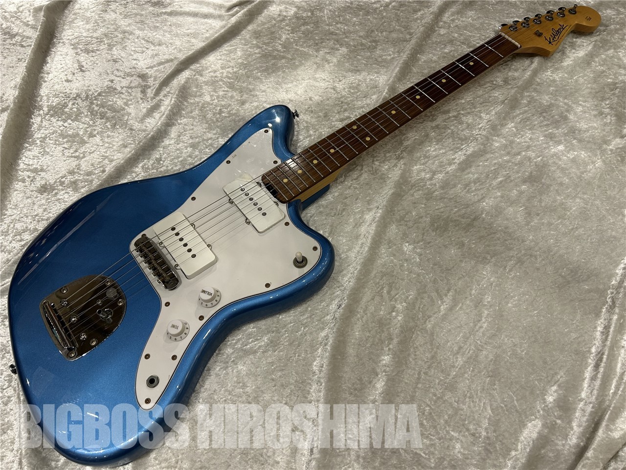 Kaalena 青 エレキギター デュアルハムバッカー ジャズマスター Kaalena 青 エレキギター デュアルハムバッカー ジャズマスター