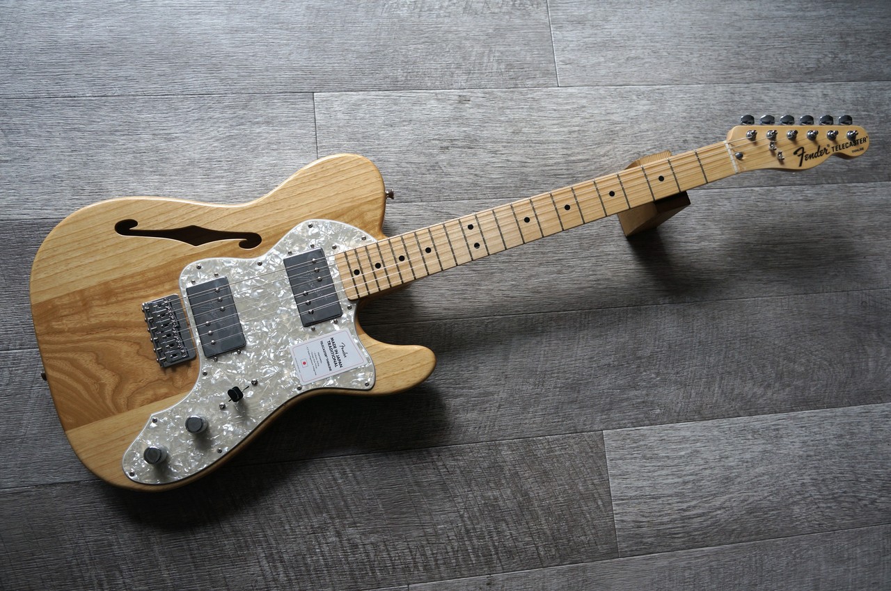 Fender Made in Japan Traditional 70s Telecaster Thinline - Natural