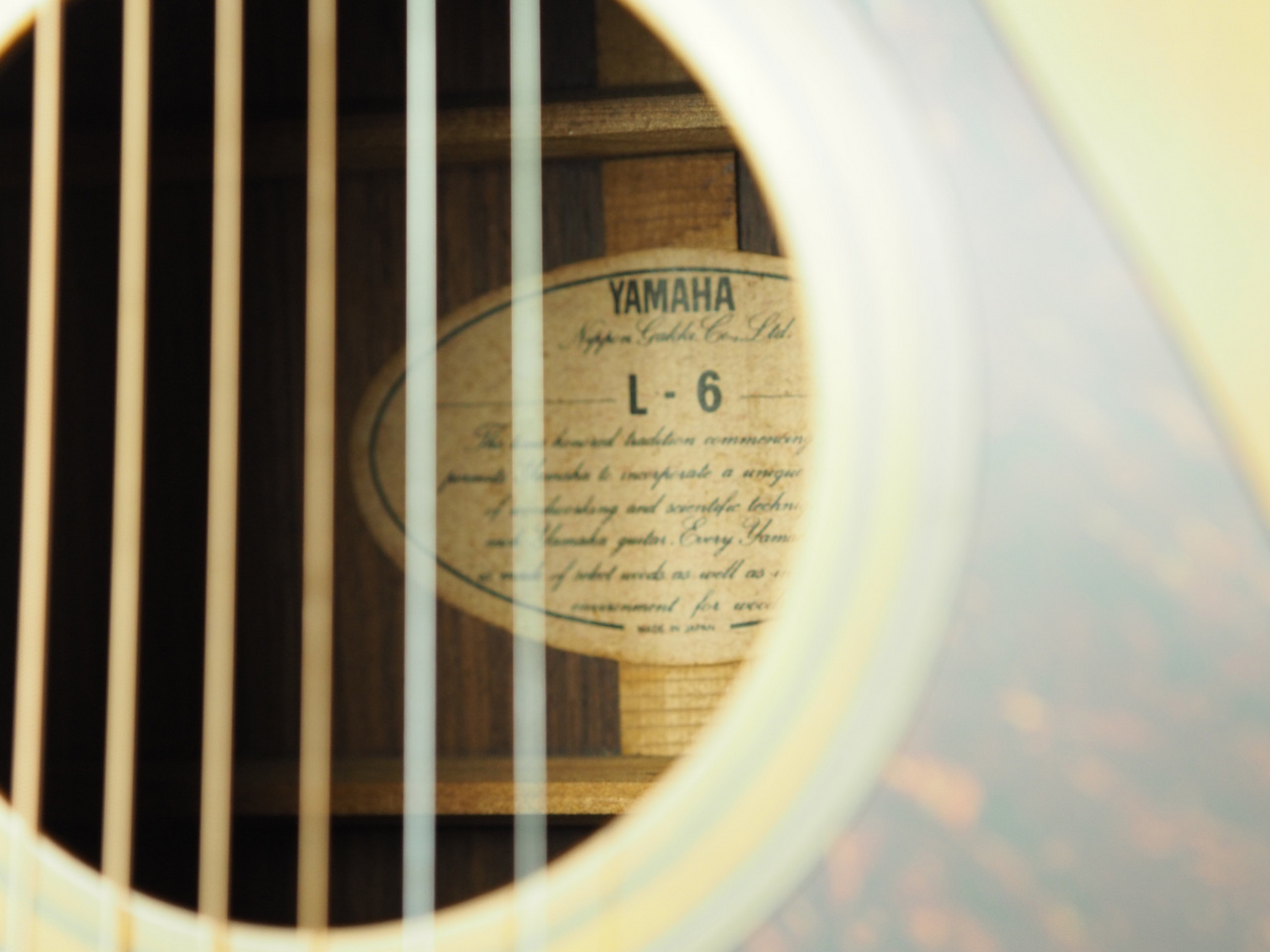 YAMAHA L-6 前期型 (管理番号4974)（中古）【楽器検索デジマート】