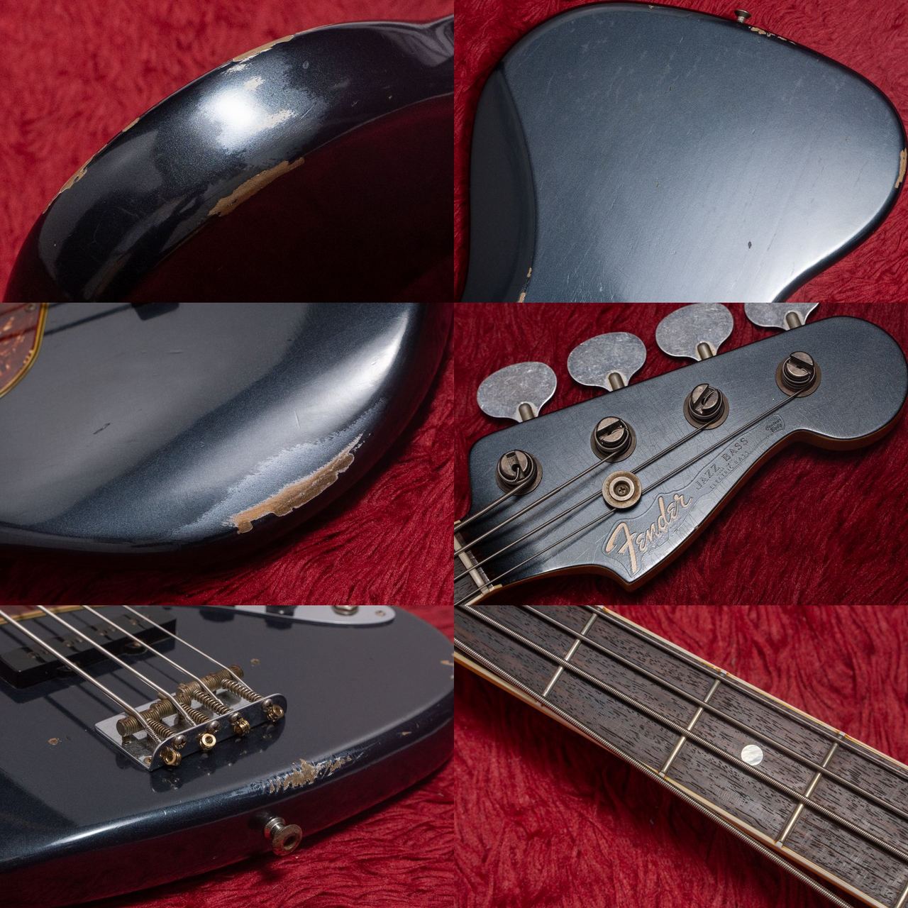 Fender Custom Shop 1966 Jazz Bass Relic Darker LPB 2018 3.910kg 