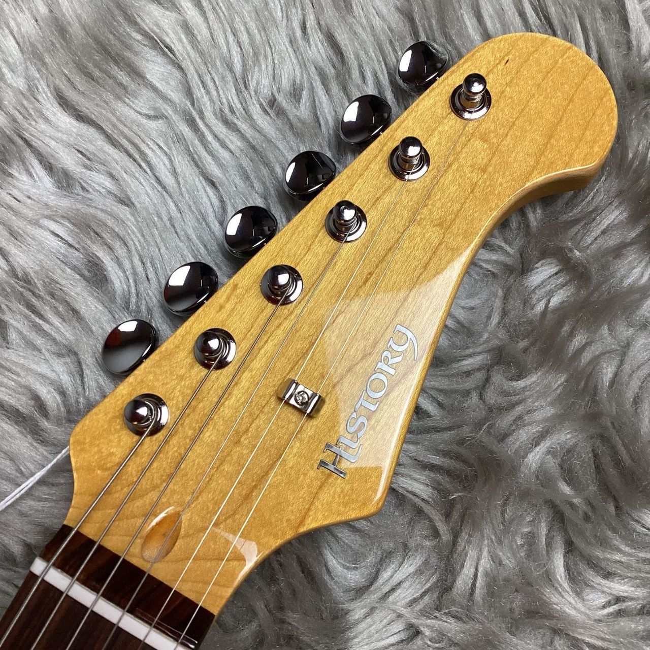 エレキギター ブルーバースト ハムバッカー HISTORY HST-Performance Prussian Blue ハムバッカー切替可能