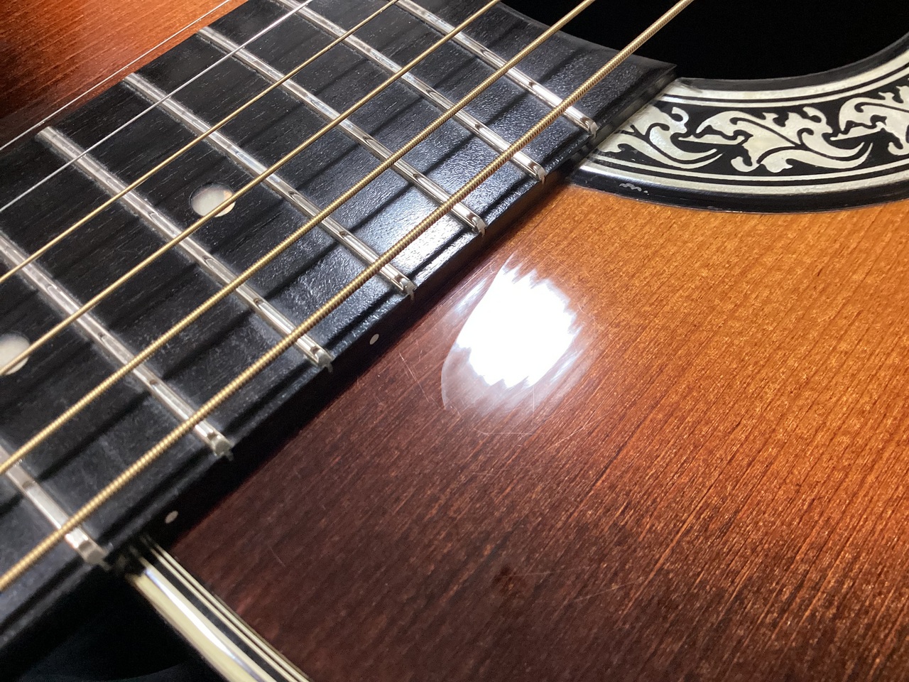 USA製 Ovation 1111-6 アコーステックギター 1975年 Vintage 1975 Ovation Balladeer 1111-6 Acoustic Guitar Made