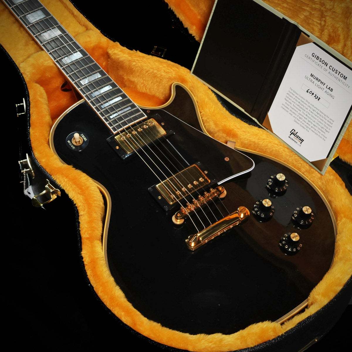 Gibson Custom Shop Murphy Lab 1968 Les Paul Custom Reissue Ultra