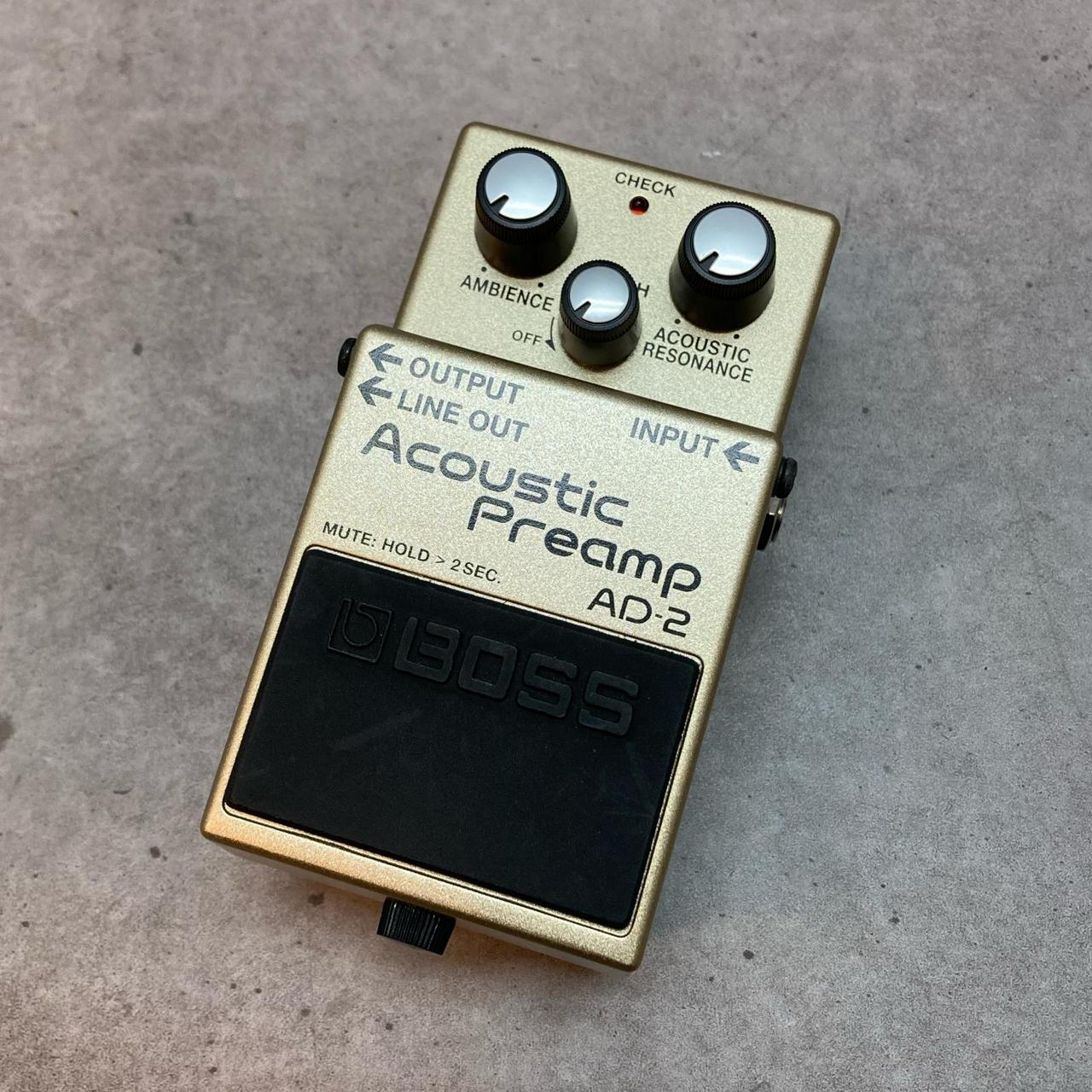 BOSS AD-2 Acoustic Preamp【三重本店】（中古/送料無料）【楽器検索