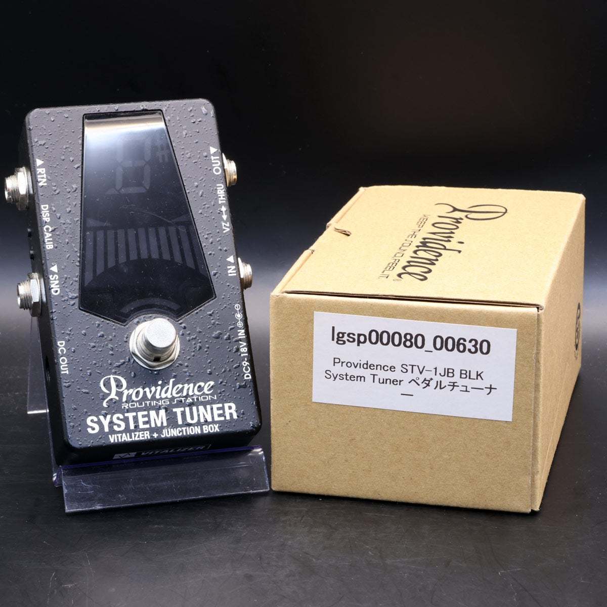 Providence STV-1JB BLK System Tuner ペダルチューナー 【福岡店