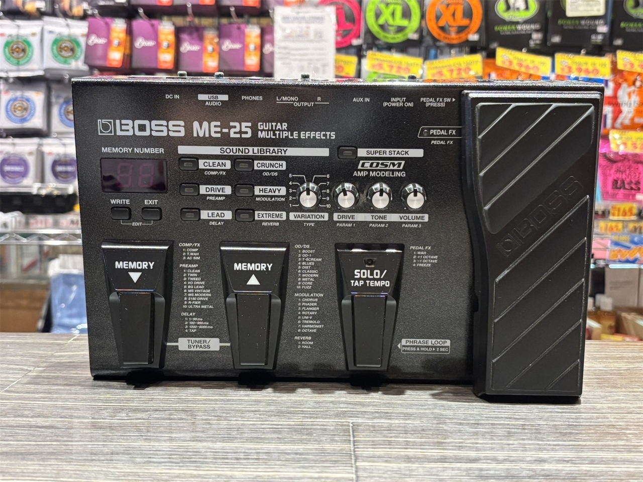 BOSS ME-25 マルチエフェクター本体のみ Amazon | BOSS Guitar Multiple Effects ギター用マルチ