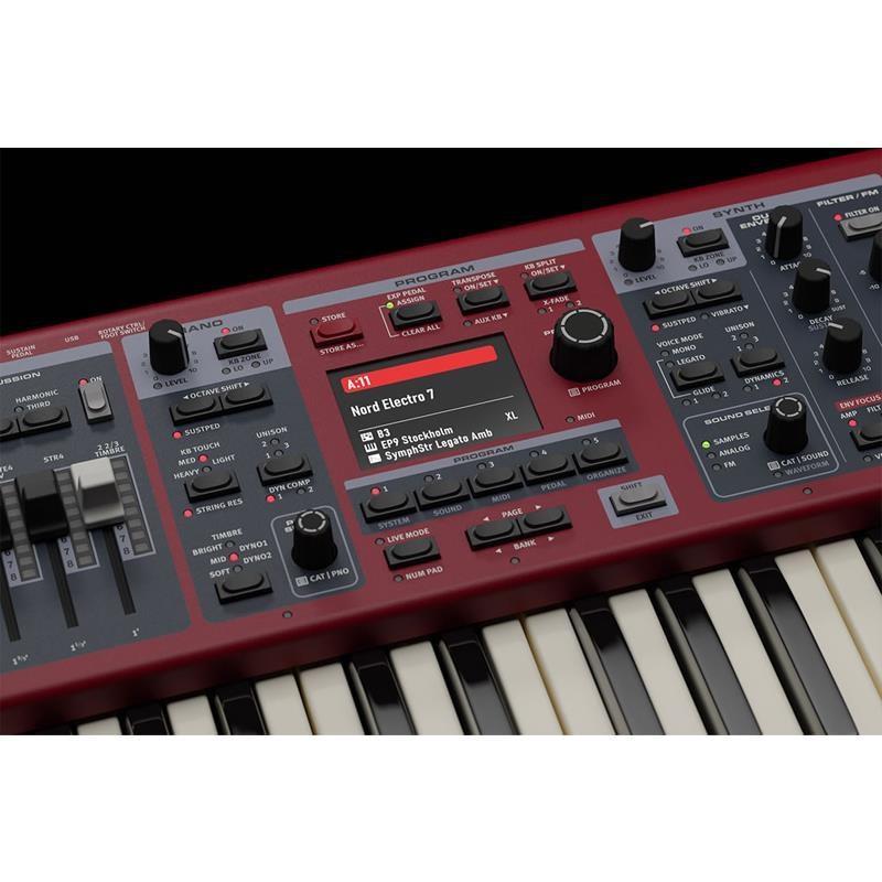 CLAVIA Nord Electro 7 61＆専用ソフトケースセット (61鍵盤)※配送事項