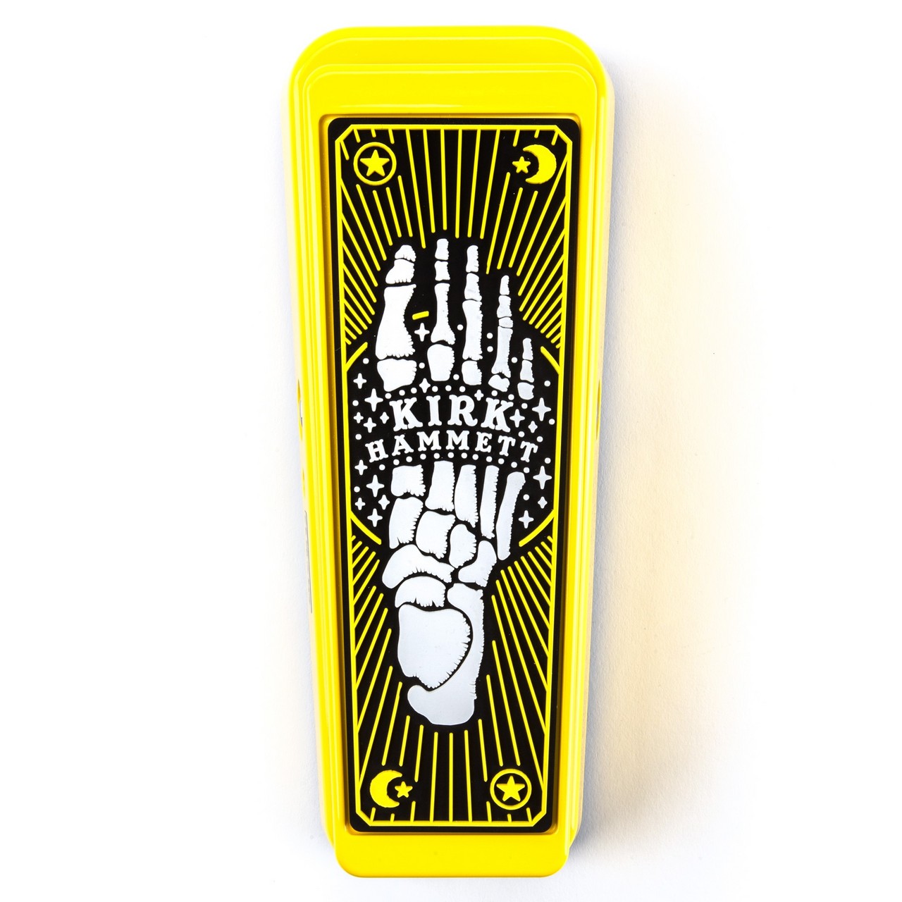 Jim Dunlop KH95Y Kirk Hammett Cry Baby Wah Yellow Sparkle