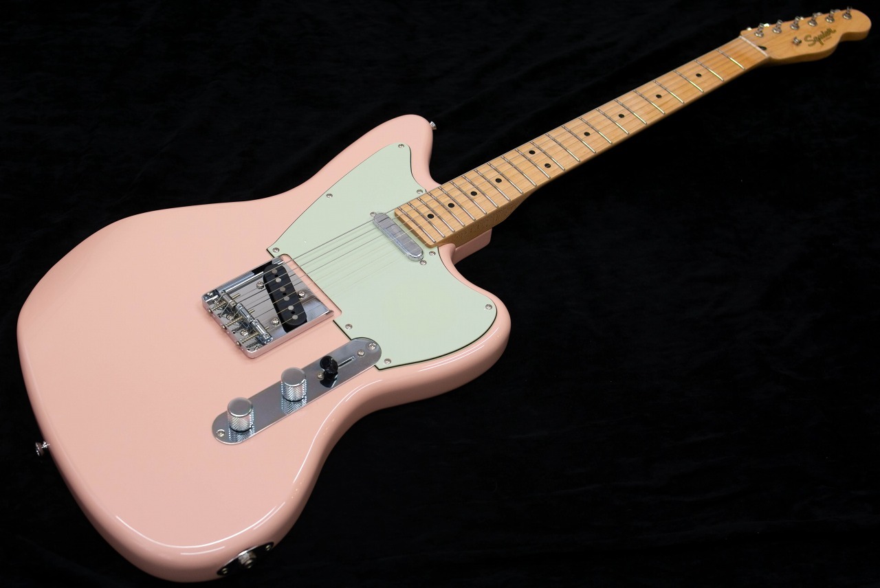 Squier by Fender Paranormal Offset Telecaster, Maple Fingerboard, Mint  Pickguard, Shell Pink（新品/送料無料）【楽器検索デジマート】