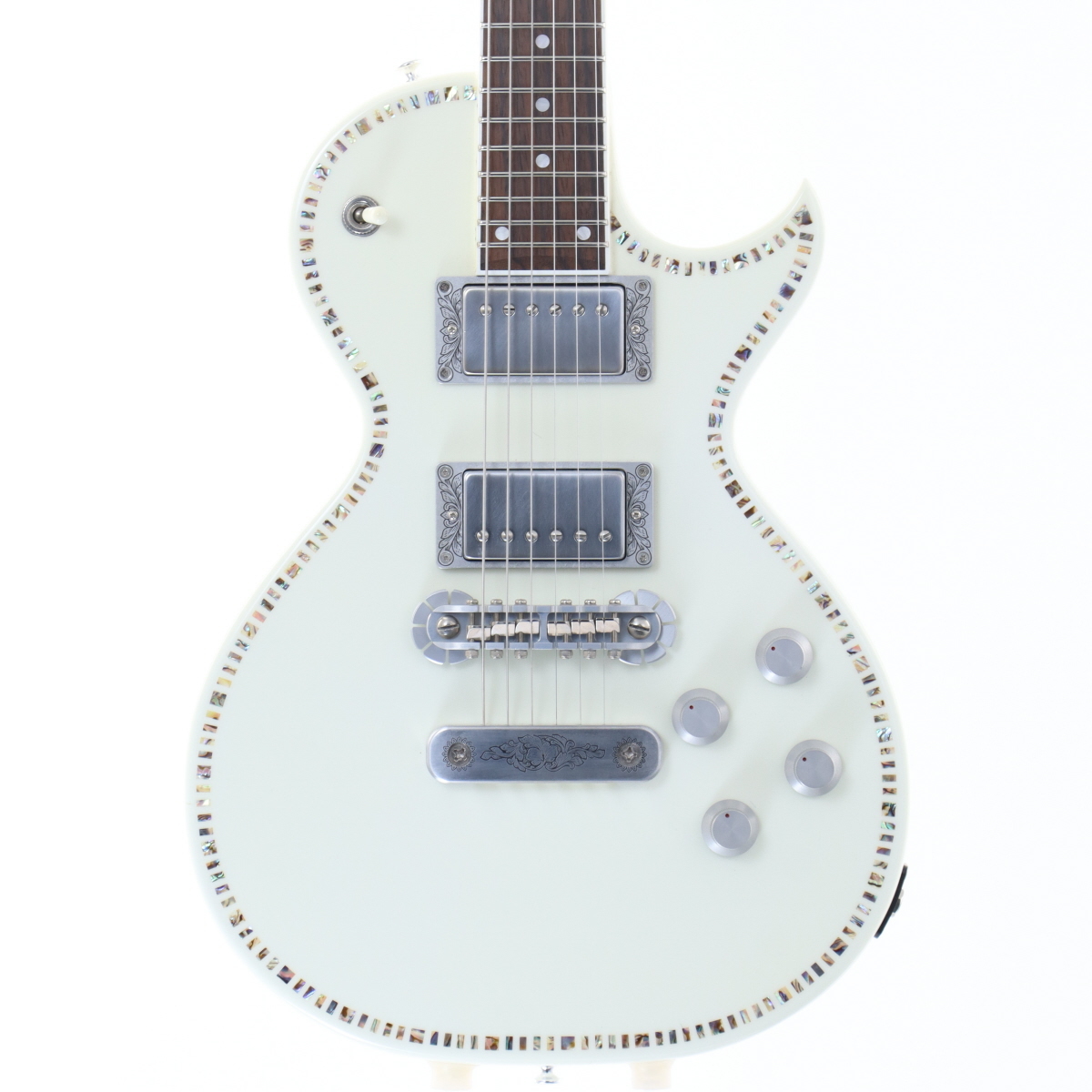 uniiii(白＋シルバー） Zemaitis ANTANUS SERIES A24SU White Pearl White 【心斎橋店】（中古