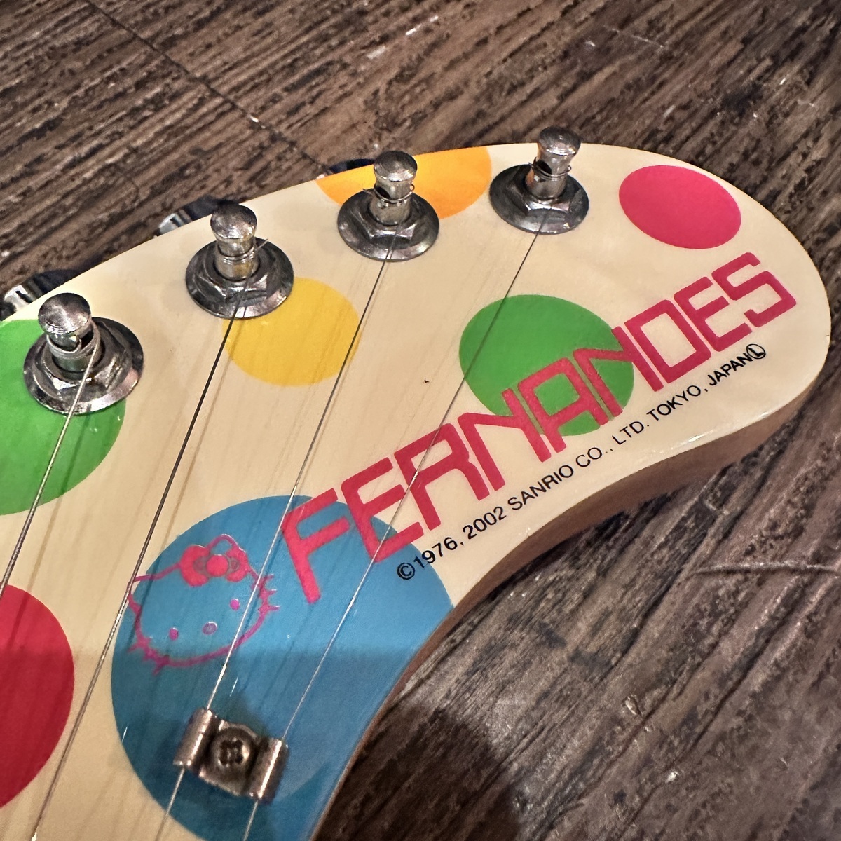 FERNANDES ZO-3 HK ハローキティ サンリオ Electric Guitar（中古/送料