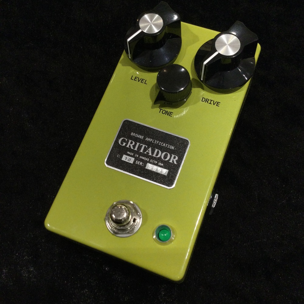 BROWNE AMPLIFICATION Gritador (Green)（新品/送料無料）【楽器検索デジマート】