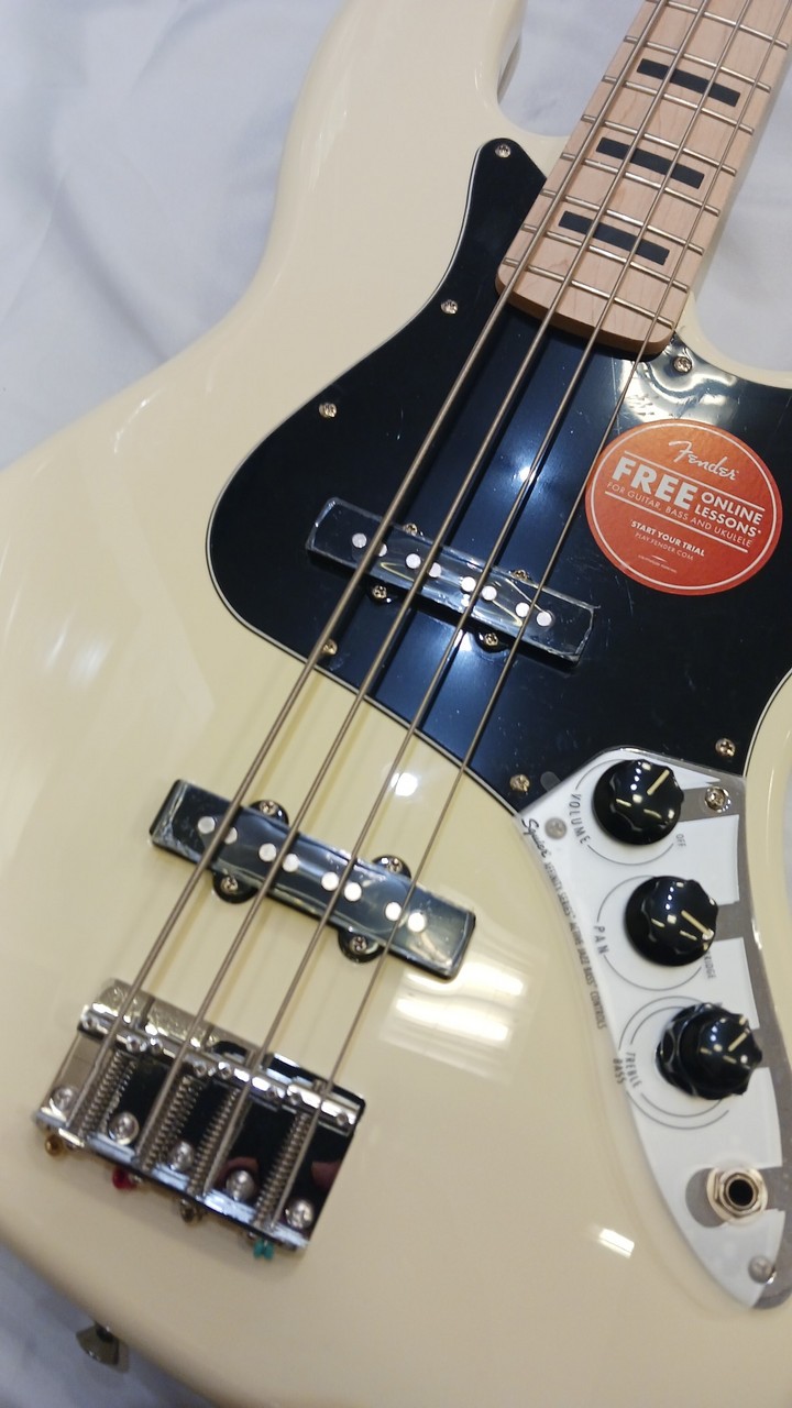 Squier by Fender Affinity Series Active Jazz Bass / Olympic White