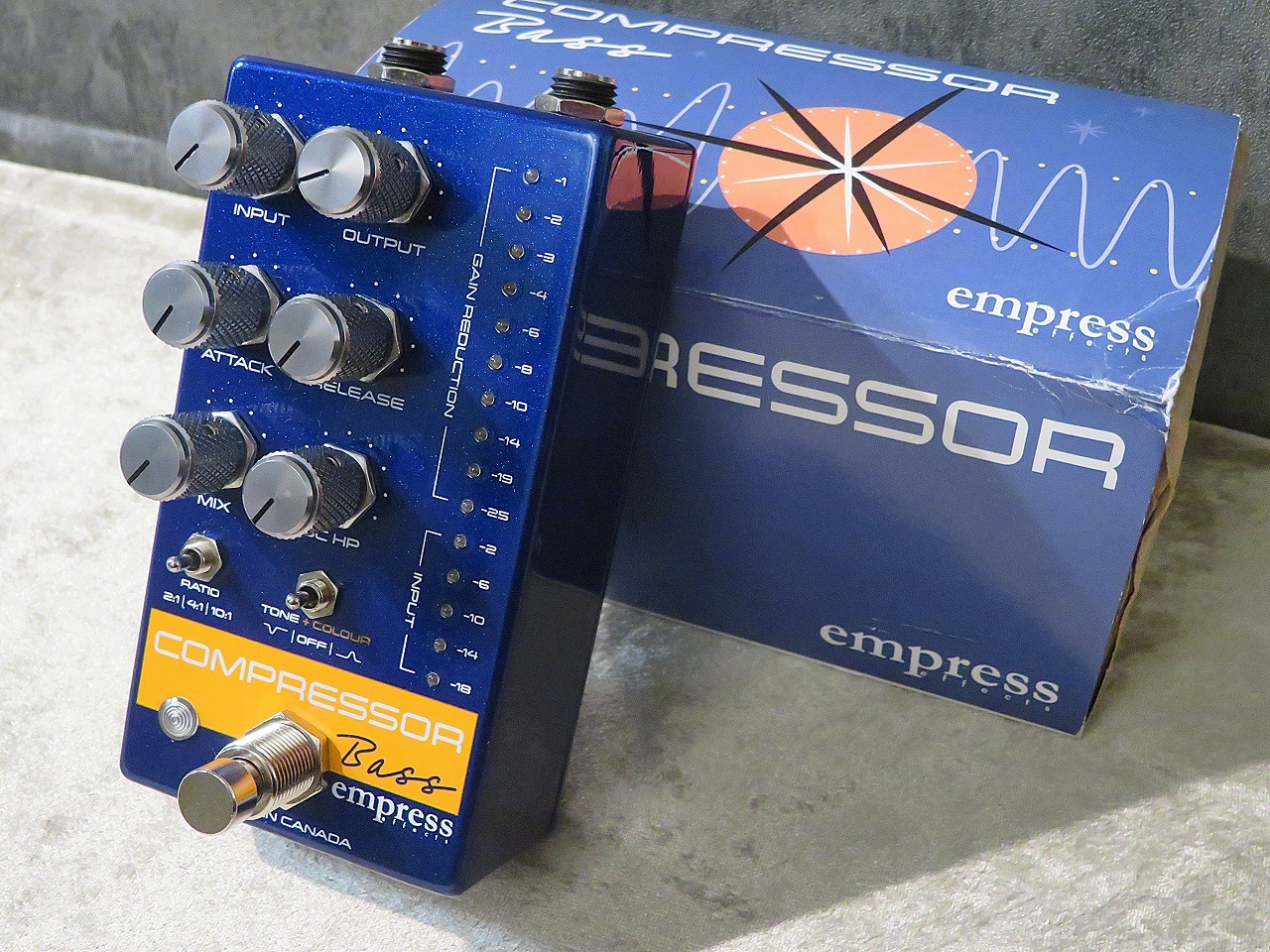 Empress Effects Compressor Blue【USED】【コンプレッサー】【即納
