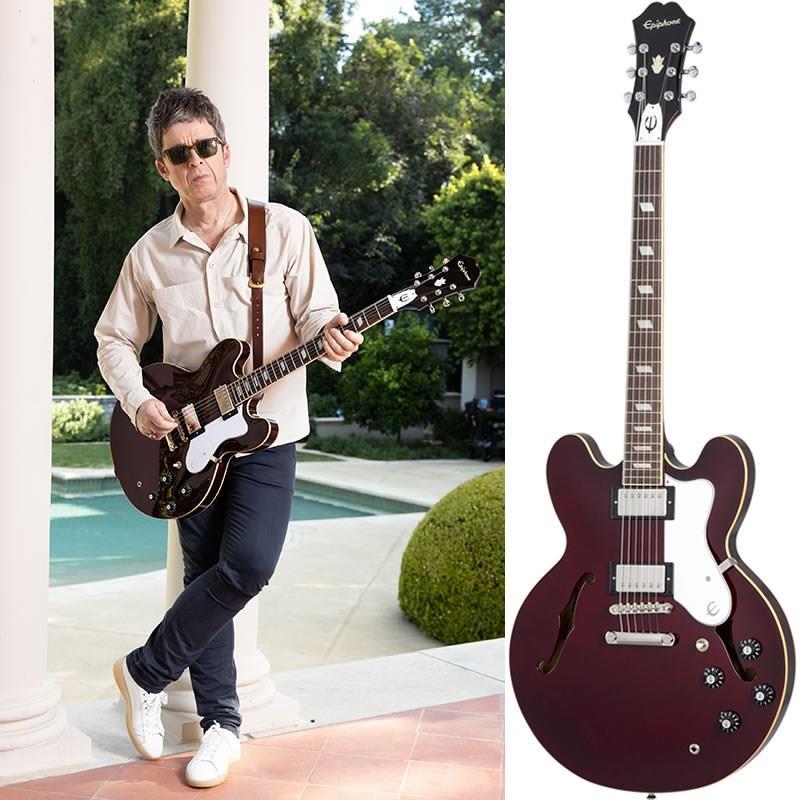 【m-70ki 専用】Noel Gallagher Riviera Epiphone Noel Gallagher Riviera (Dark Wine Red) 【IKEBE Gibson POP