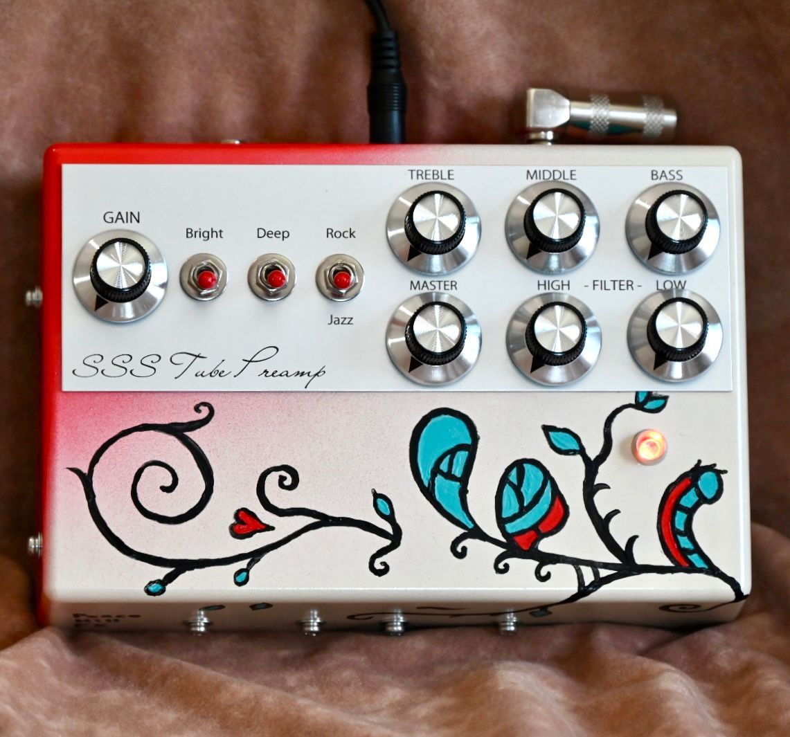 Peace Hill FX 【YMS限定販売】SSS Tube Preamp -Psychedelic Paint-（新品）【楽器検索デジマート】