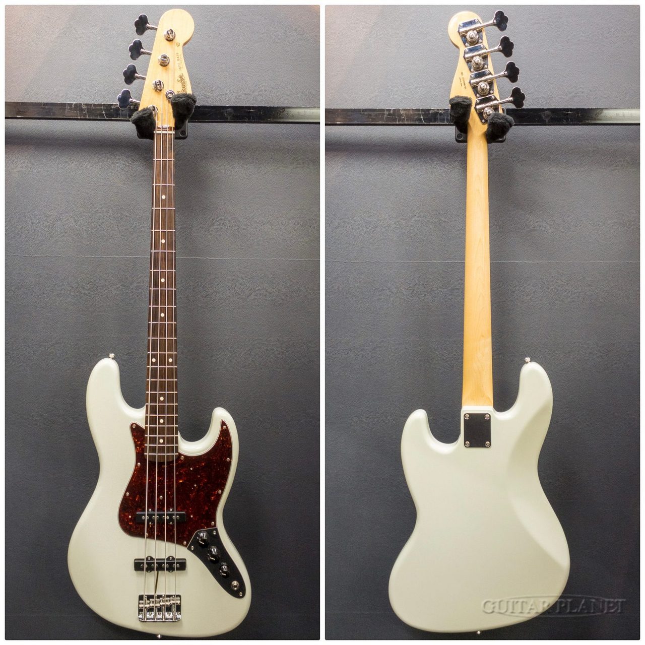 フランスページ【中古　美品日本48Mサイズ】 大きいサイズ フロントホックブラジャー ショーツセット 花柄