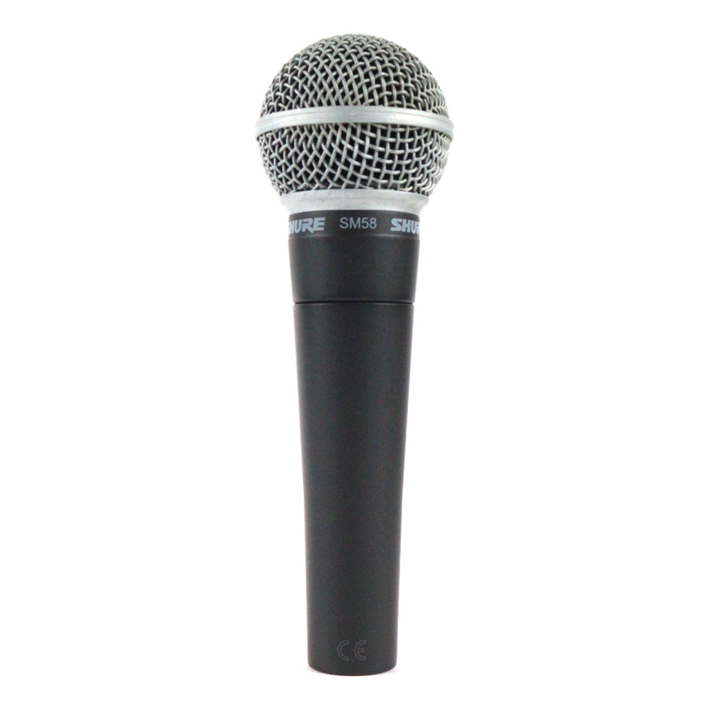 Shure 【中古】 マイク ダイナミックマイク SHURE SM58SE スイッチ付き