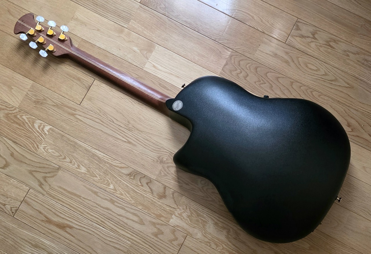 ギター Ovation 1769 AD2 Al Di Meola Ovation USA 1769-ADII-5 # Black 2009年製【Al Di Meola Signature