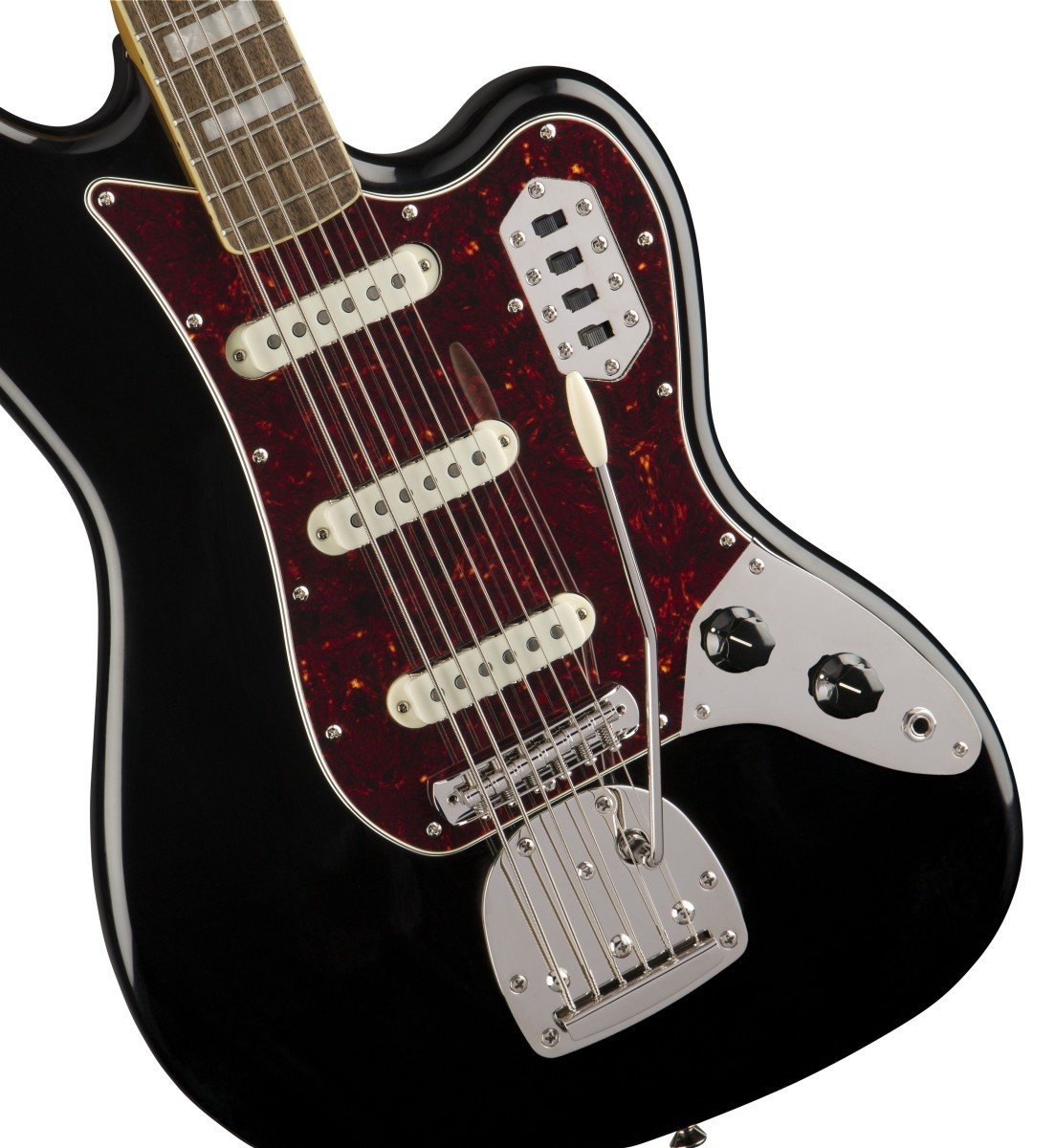 Squier by Fender Classic Vibe Bass VI Laurel Fingerboard Black