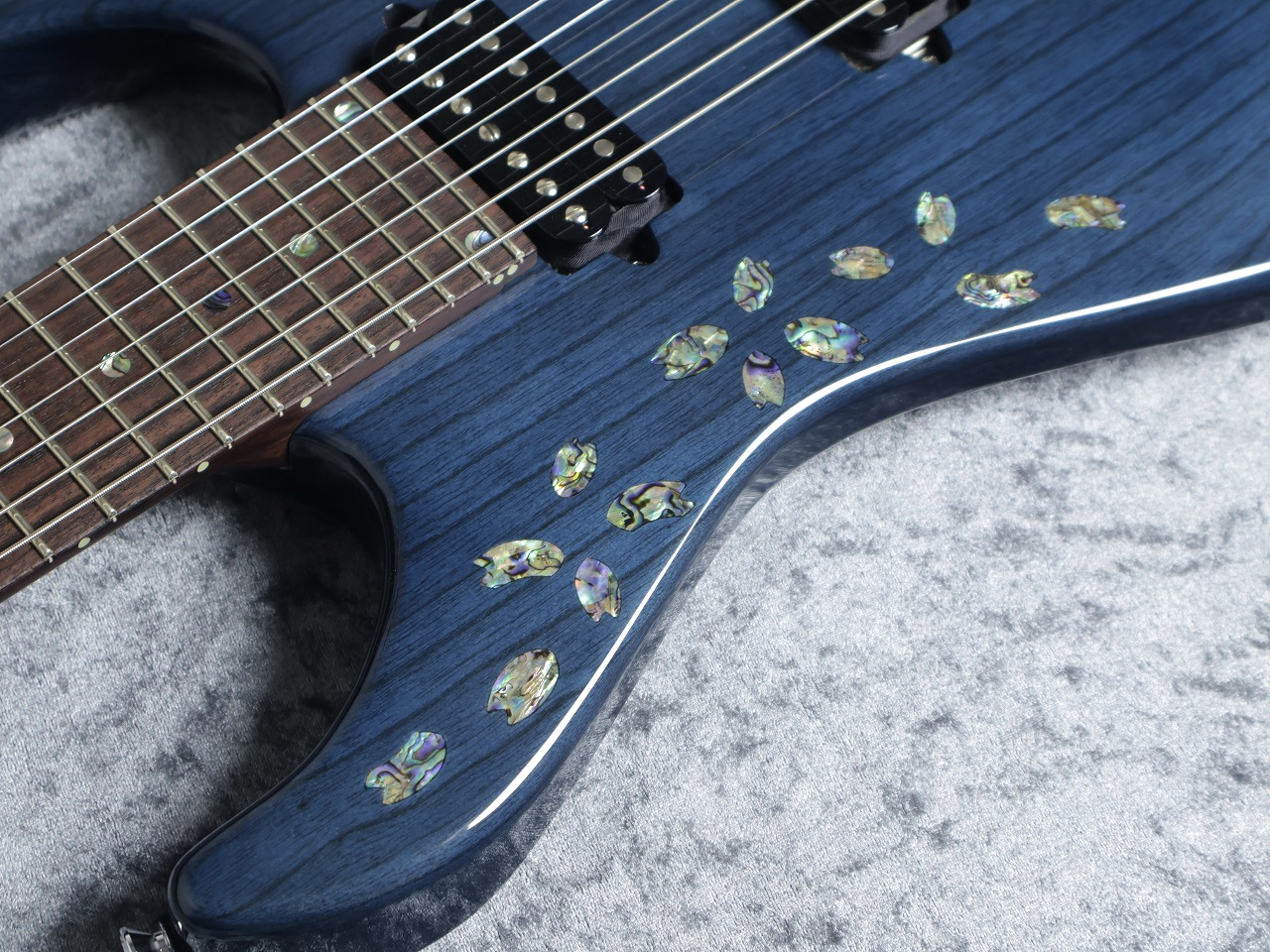 Kino treebud7 24F 2H Ash/Rosewood Neck Sakura Fubuki/Trans Navy【7