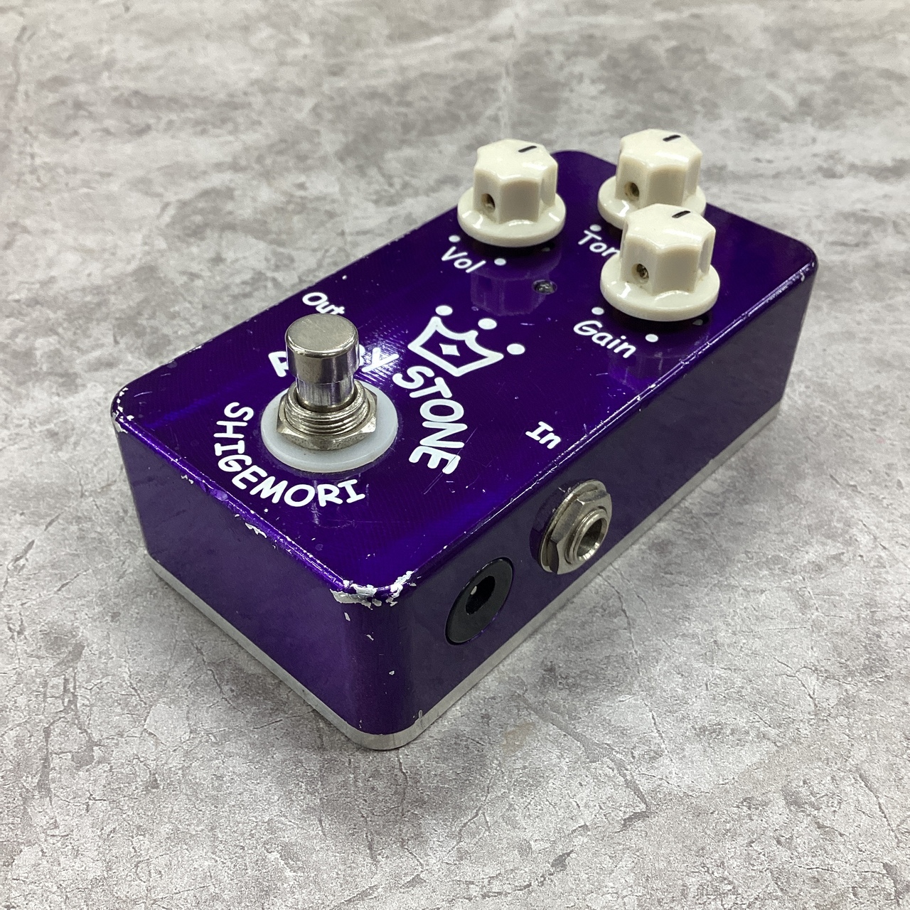 Ruby Stone ギターエフェクター SHIGEMORI Ruby Stone Shigemori ギターエフェクター オーバードライブ Shigemori
