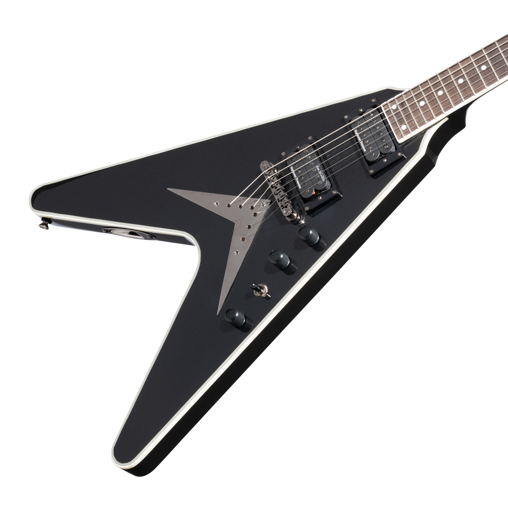 Epiphone エピフォン Dave Mustaine Flying V Custom Black Metallic