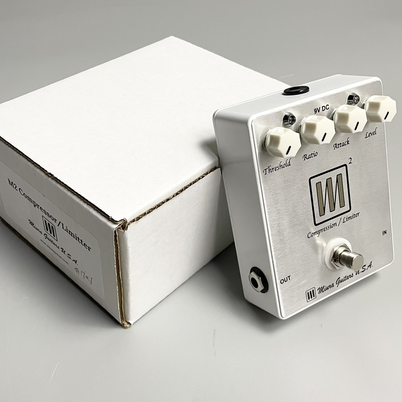 ベース Miura guitars M2 compressor Miura guitars ( ミウラギターズ ) M2 Compression / Limiter 送料無料