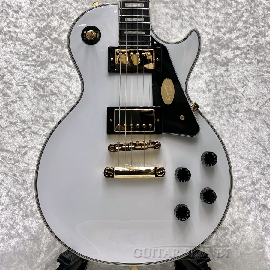 Epiphone Les Paul Custom -Alpine White-【25091528545】【3.97kg