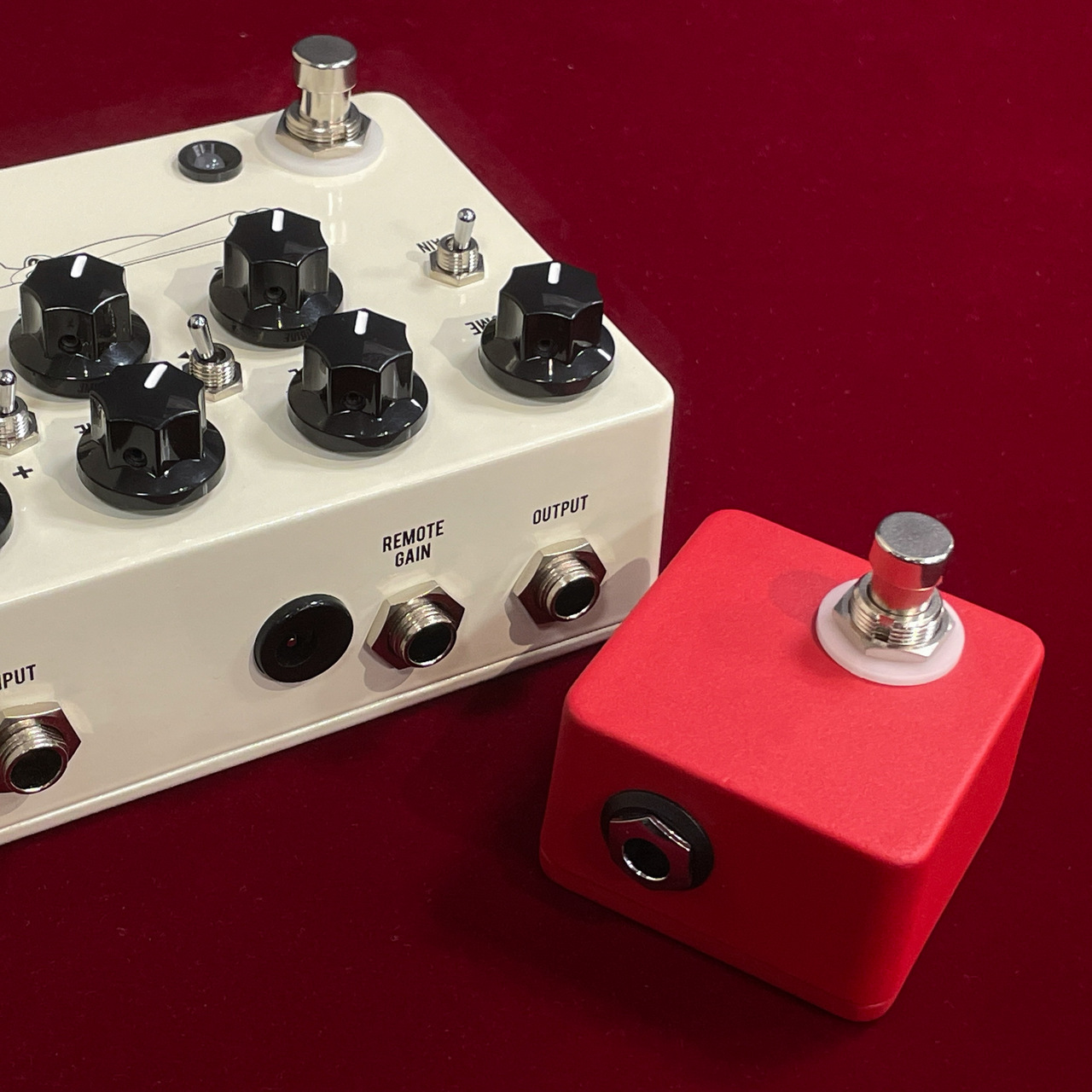 jhs pedals double barrel 外付けスイッチ付き - エフェクター