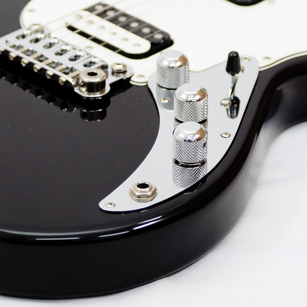 G&L Fullerton Deluxe SKYHAWK HH (Jet Black/Maple) [アウトレット