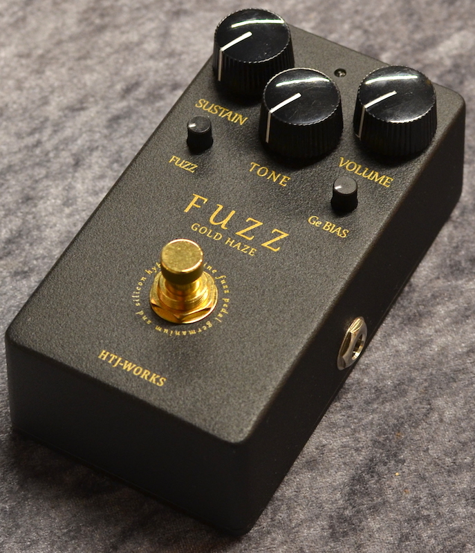 HTJ-WORKS GOLD HAZE FUZZ -Gelmanium & Silicon engine #200【国産