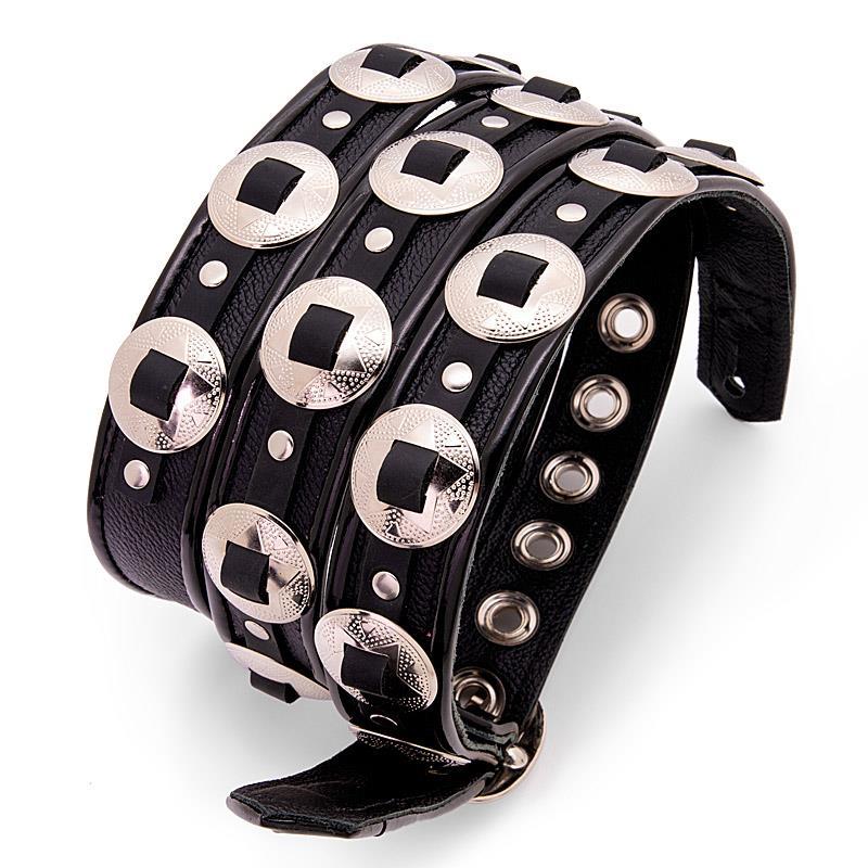 Jodi Head Straps M-Star Concho / Black & Black （エム・スター