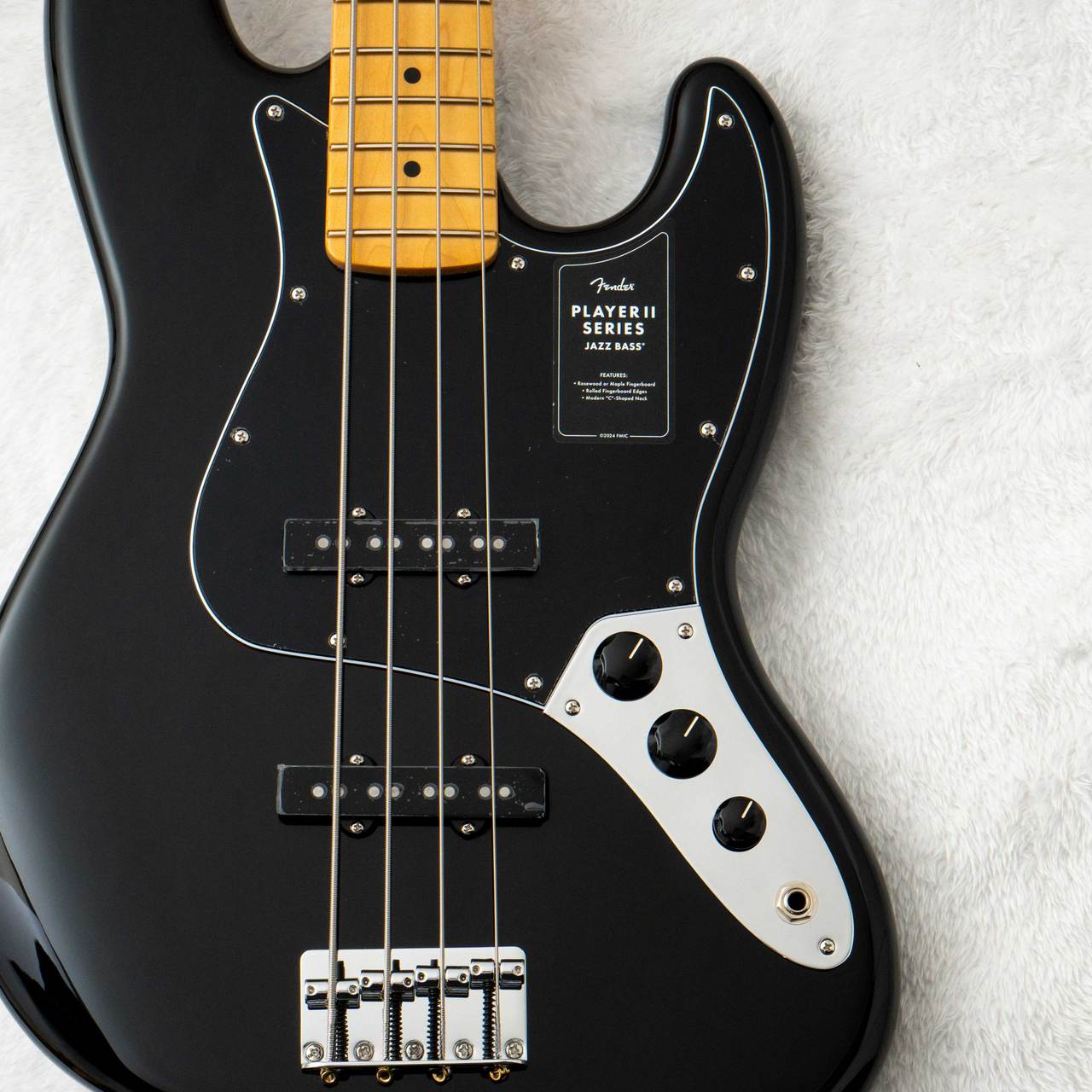 Fender PLAYER II JAZZ BASS Black / BLK 【4.00kg】（新品/送料無料