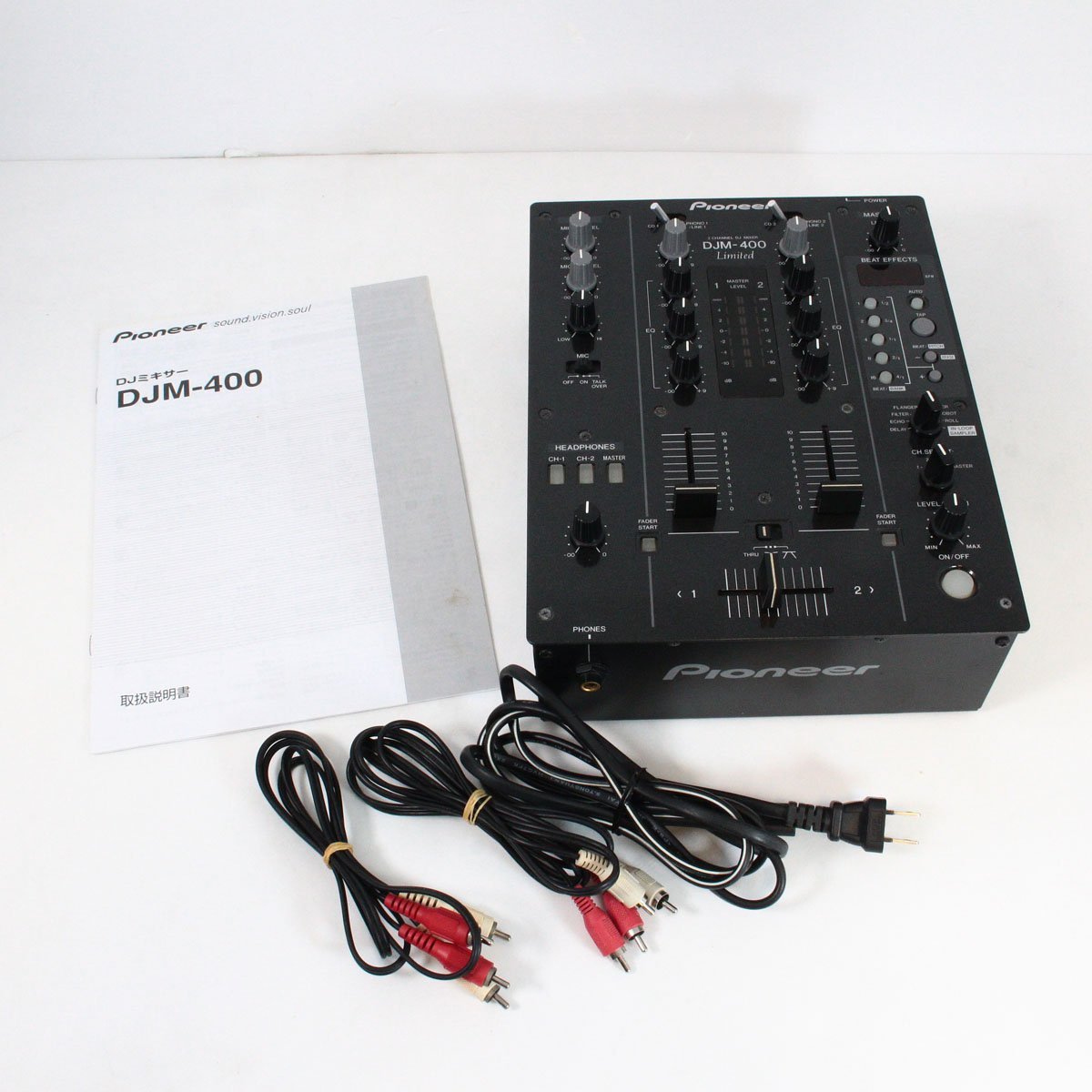 Pioneer DJM-400 DJミキサー 本体 中古品】PIONEER/DJミキサー/DJM-400 Limited Edition -DJ機材