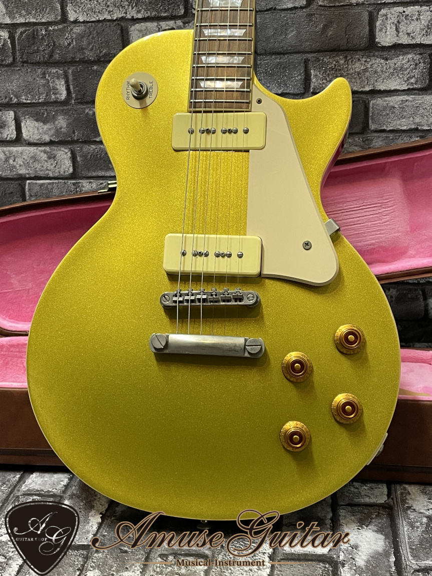 Epiphone 1956 Les Paul Standard # Gold Top 2010年製【P-90 Type Pickup】w/Soft  Case 3.84kg（中古）【楽器検索デジマート】