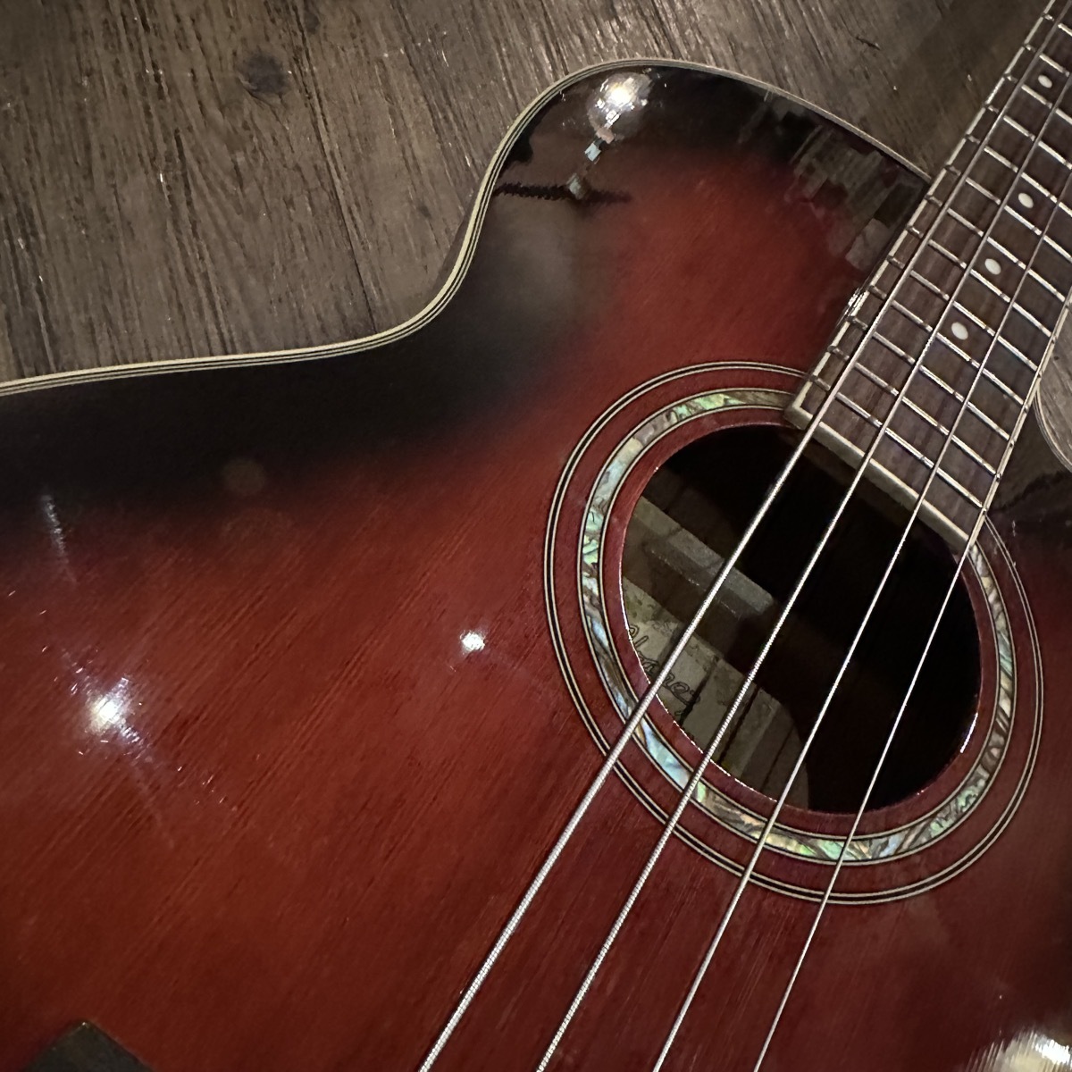 Ibanez AEB10E DVS Acoustic Electric Bass Guitar（中古/送料無料