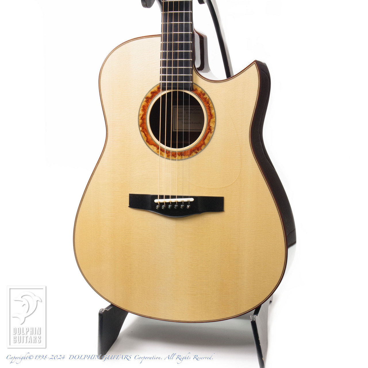 Kameoka Guitar KMD Cutaway (Madagascar Rosewood)【デモ動画