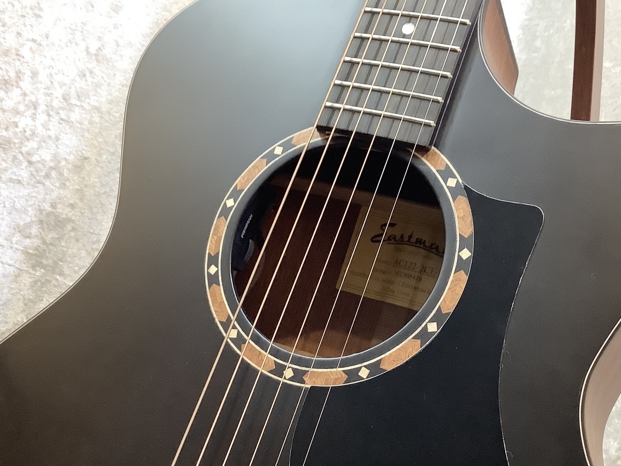 Eastman AC122-2CE-BK【オール単板モデル】【専門スタッフによる