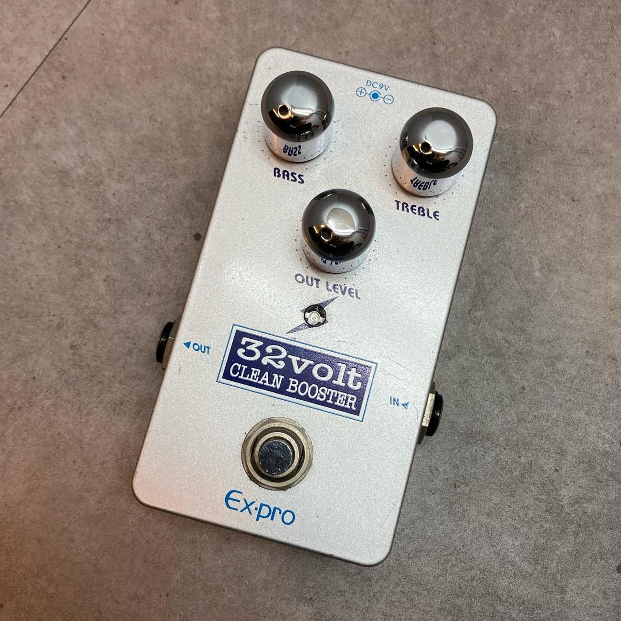 Ex-pro 32volt BOOSTER ギターエフェクター 32volt CLEAN BOOSTER ギターエフェクター Ex-pro: 32volt
